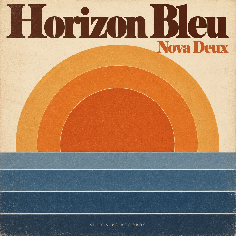 Pochette Horizon Bleu